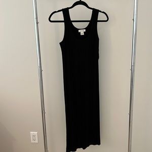 Club Monaco black knit dress